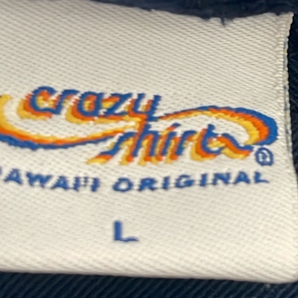 Crazy Shirts lounge Pants L blue Joggers
Men sweatpants Drawstring Elastic Waist - Picture 5 of 12
